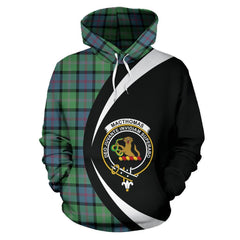 MacThomas Ancient Tartan Crest Hoodie - Circle Style