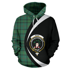 Ross Hunting Ancient Tartan Crest Hoodie - Circle Style