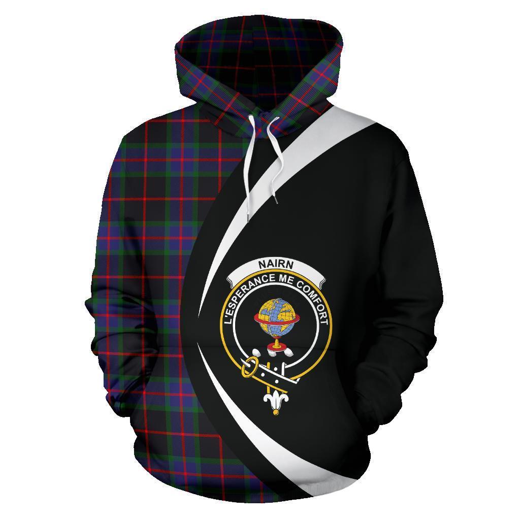 Nairn Tartan Crest Hoodie - Circle Style