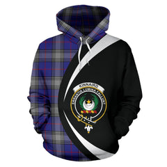 Kinnaird Tartan Crest Hoodie - Circle Style