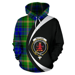 Maitland Tartan Crest Hoodie - Circle Style