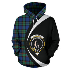 Fletcher Ancient Tartan Crest Hoodie - Circle Style