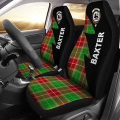 Baxter Tartan Crest Flash Style Car Seat Cover