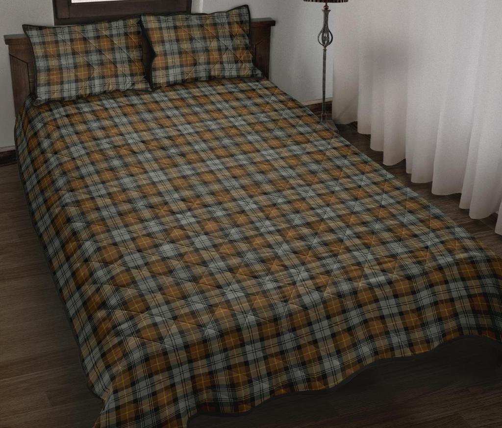Gordon Weathered Tartan Quilt Bed Set