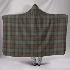 Outlander Fraser Tartan Hooded Blanket