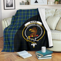 Baird Ancient Family Tartan Crest Blanket