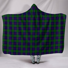 Shaw Modern Tartan Hooded Blanket