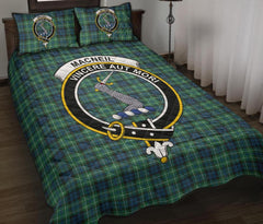 MacNeill of Colonsay Ancient Tartan Crest Quilt Bed Set