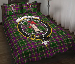 Taylor Tartan Crest Quilt Bed Set
