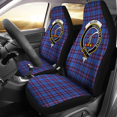 Elliot Tartan Crest Car Seat Cover