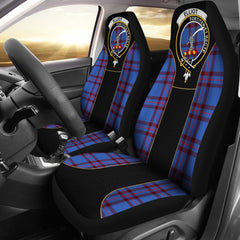 Elliot Tartan Crest Car Seat Cover