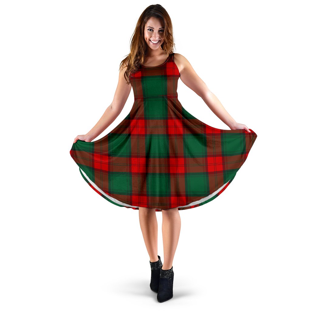 Stewart Atholl Modern Tartan Midi Dress