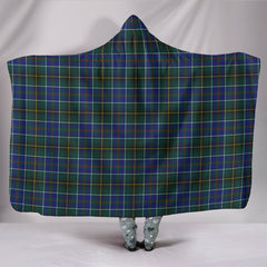 MacInnes Modern Tartan Hooded Blanket