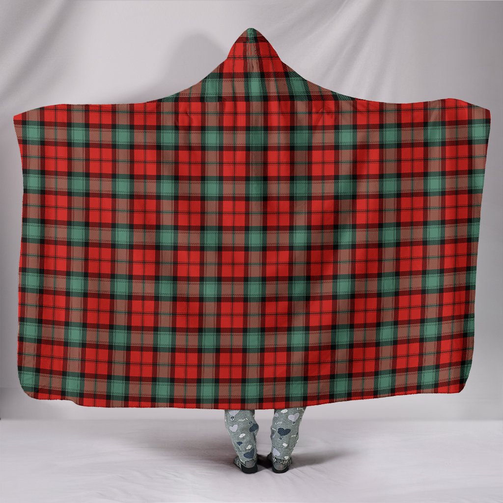 Kerr Ancient Tartan Hooded Blanket