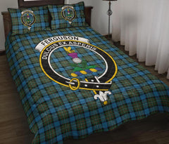 Fergusson Ancient Tartan Crest Quilt Bed Set