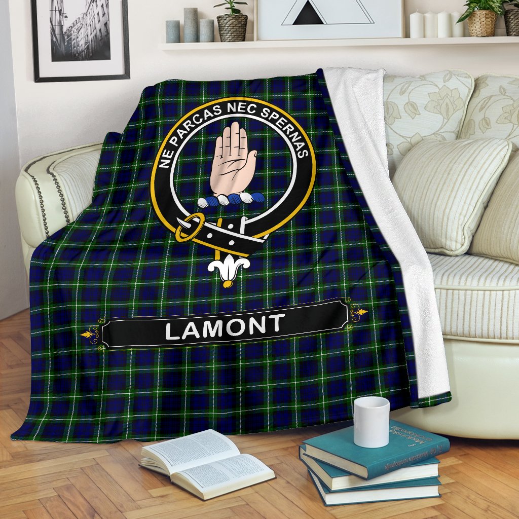 Lamont Crest Blanket - 3 Sizes