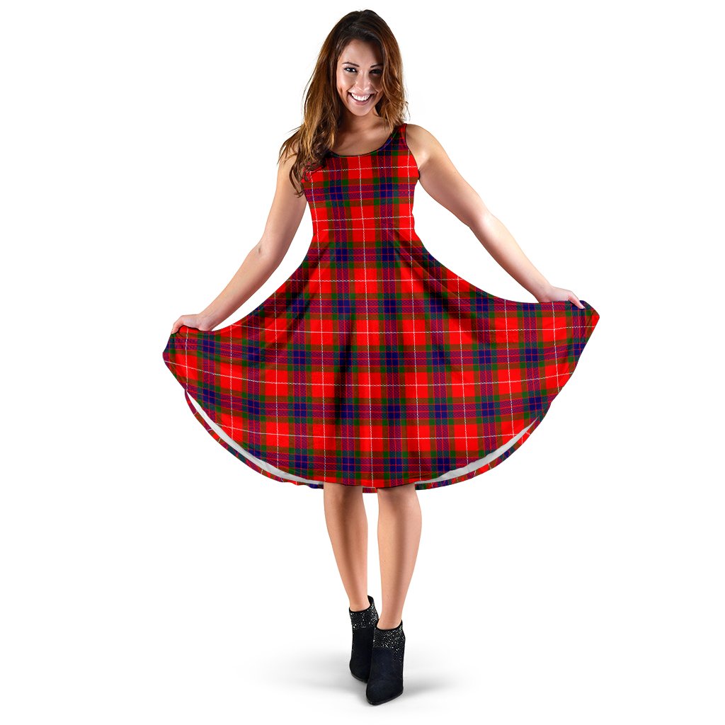 Fraser Modern Tartan Midi Dress