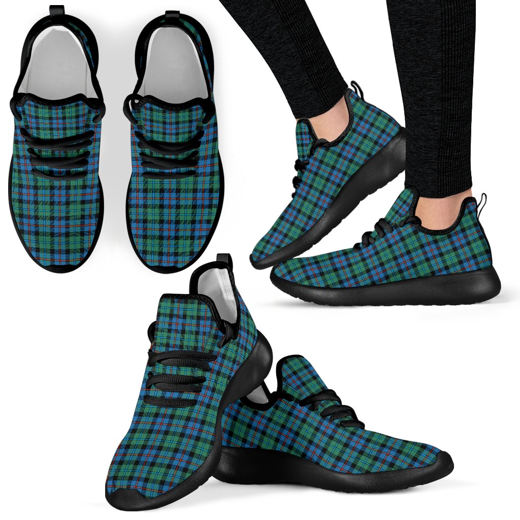 Campbell of Cawdor Ancient Tartan Mesh Knit Sneakers