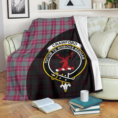 Crawford Ancient Tartan Crest Blanket - 3 Sizes