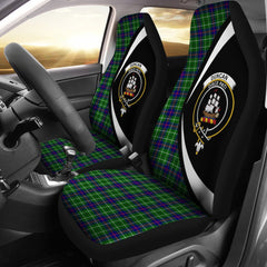 Duncan Modern Tartan Circle Style Car Seat Cover