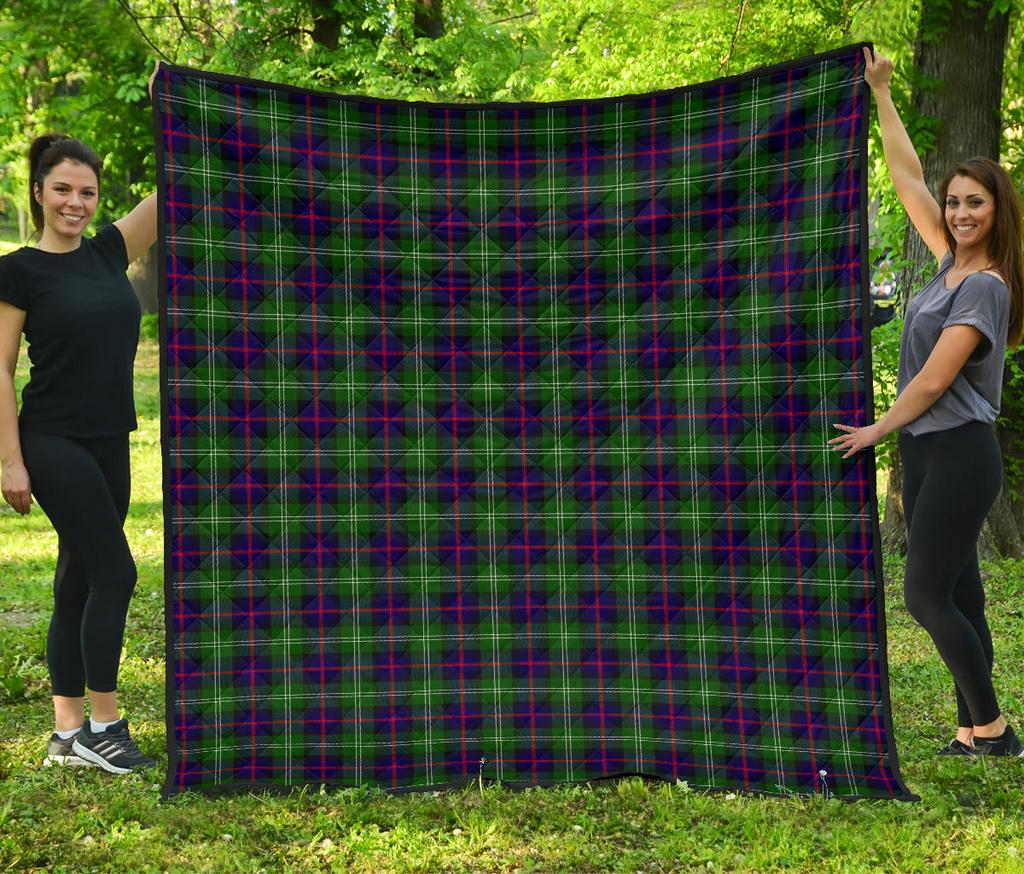 Sutherland Modern Tartan Quilt
