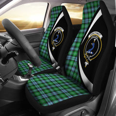 Arbuthnot Ancient Tartan Crest Circle Style Car Seat Cover