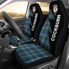 Cockburn Tartan Crest Flash Style Car Seat Cover