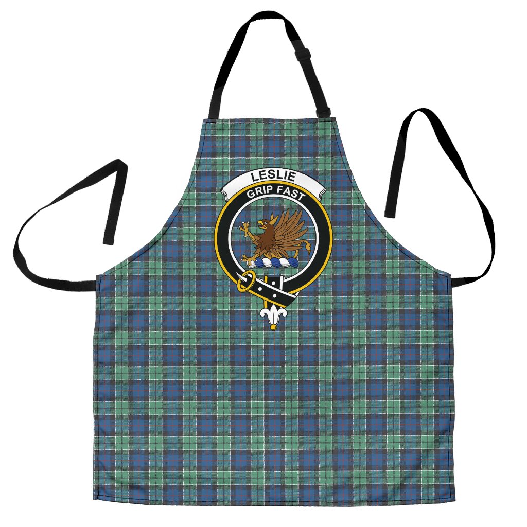 Leslie Hunting Ancient Tartan Crest Apron