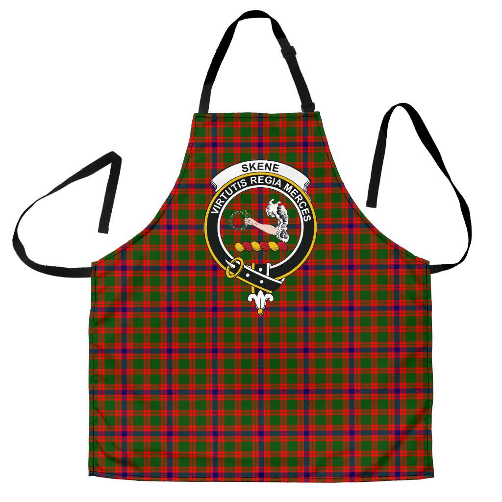 Skene Modern Tartan Crest Apron