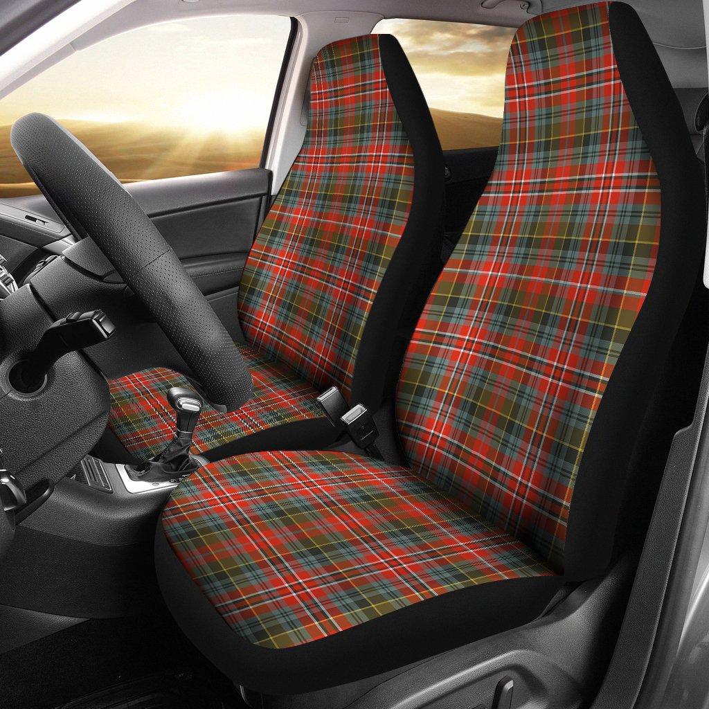 Macpherson Weathered Tartan Car Seat Cover