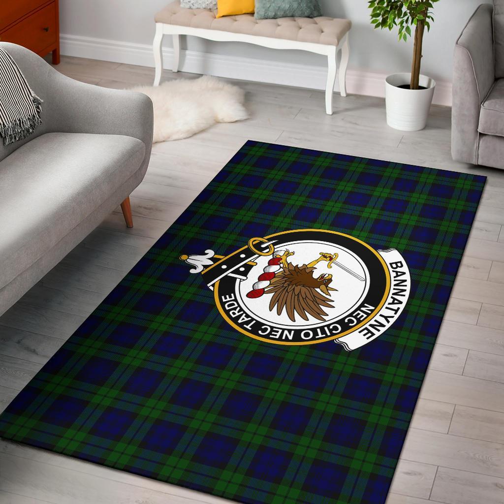 Bannatyne Tartan Crest Area Rug