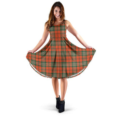 Scott Ancient Tartan Midi Dress