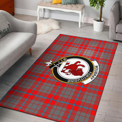 Moubray Tartan Crest Area Rug