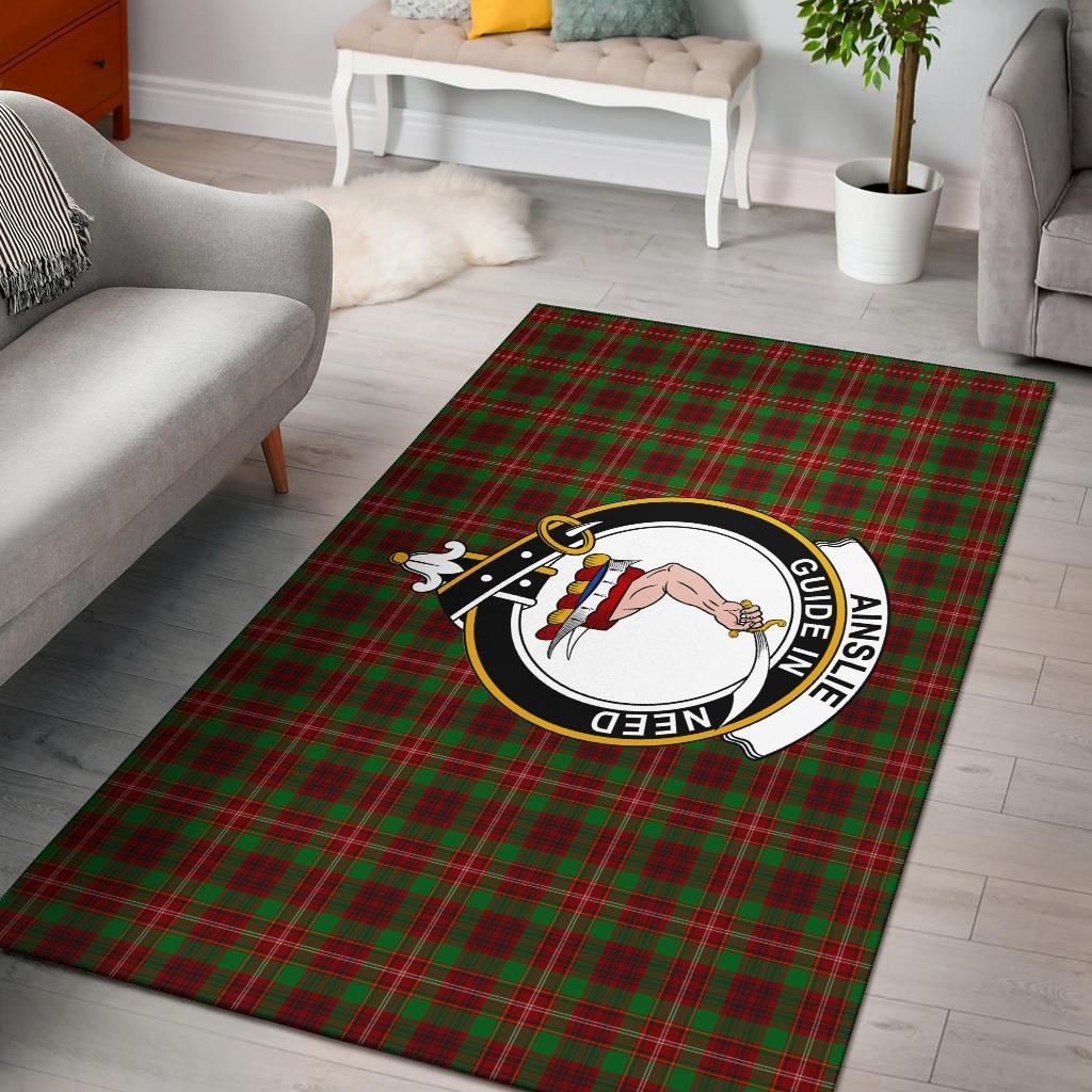 Ainslie Tartan Crest Area Rug