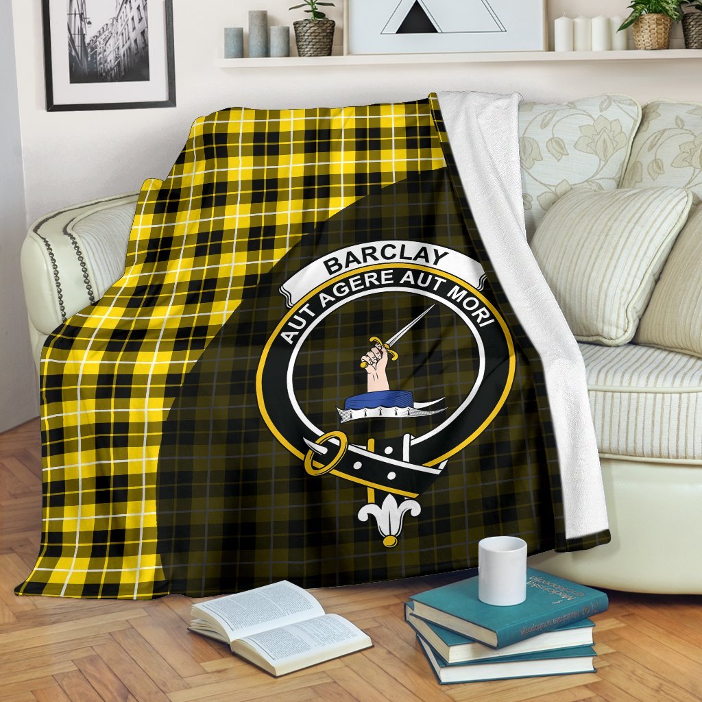 Barclay Dress Modern Tartan Crest Blanket Wave Style