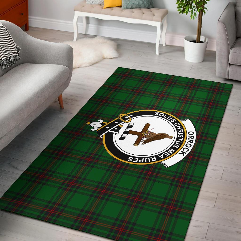 Orrock Tartan Crest Area Rug