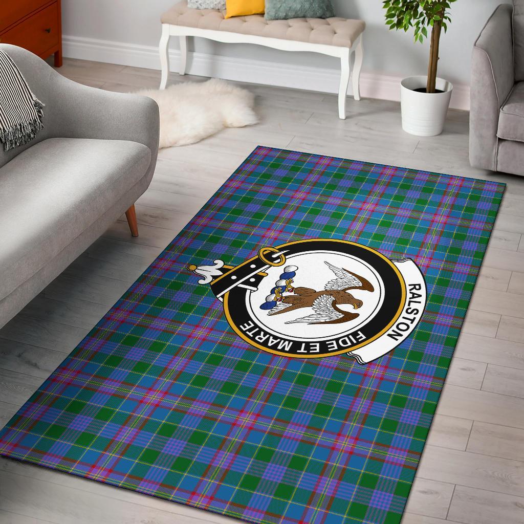 Ralston Tartan Crest Area Rug