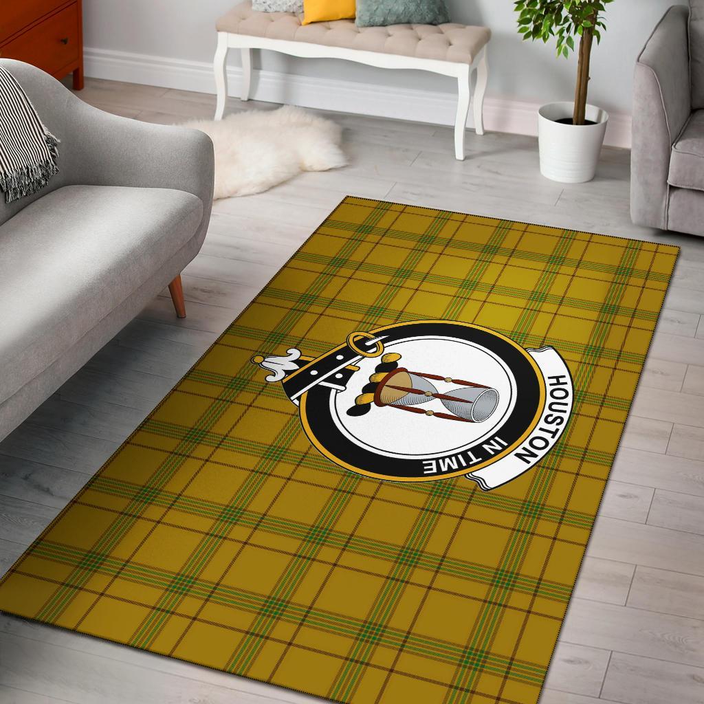 Houston Tartan Crest Area Rug