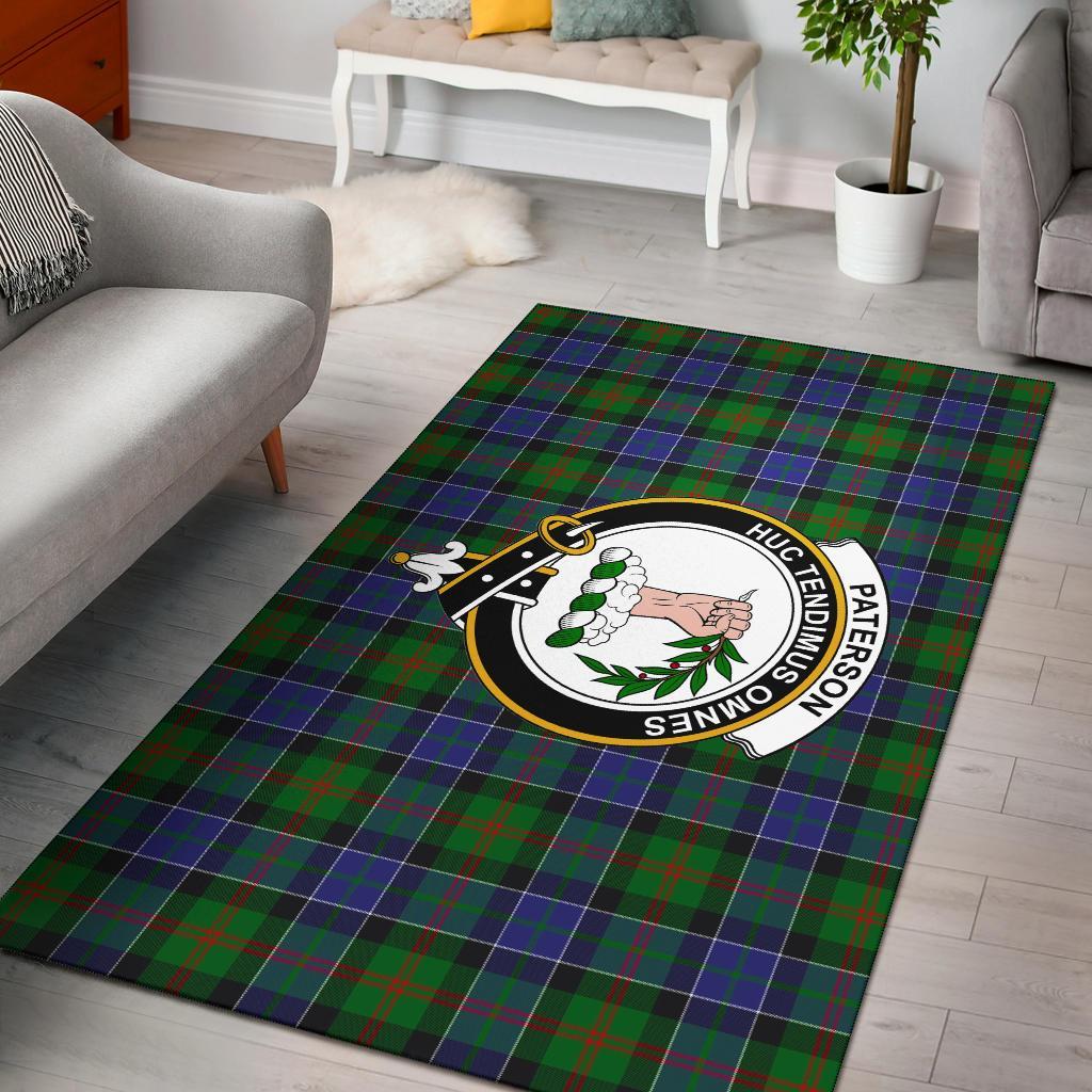 Paterson Tartan Crest Area Rug