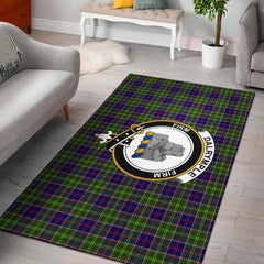 Dalrymple Tartan Crest Area Rug