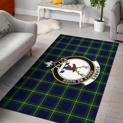 Forbes Tartan Crest Area Rug