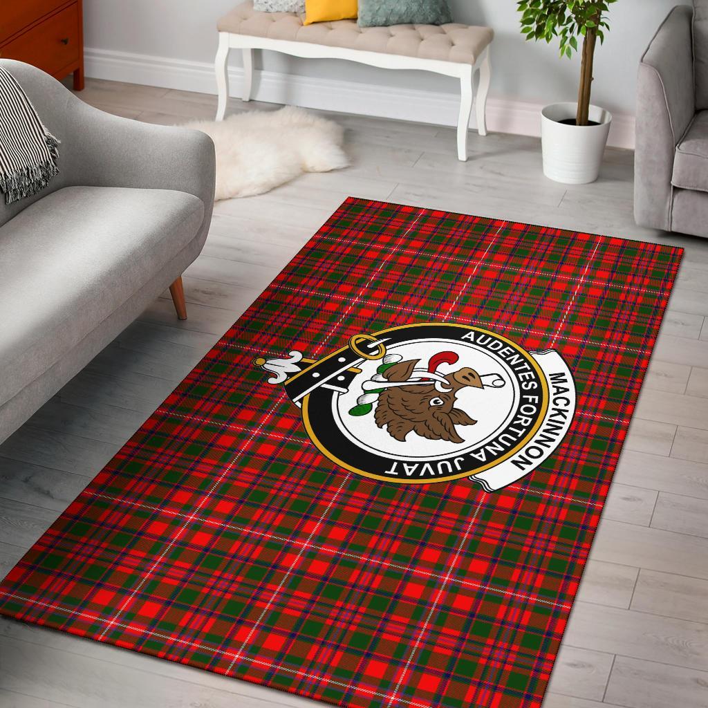 Mackinnon Tartan Crest Area Rug