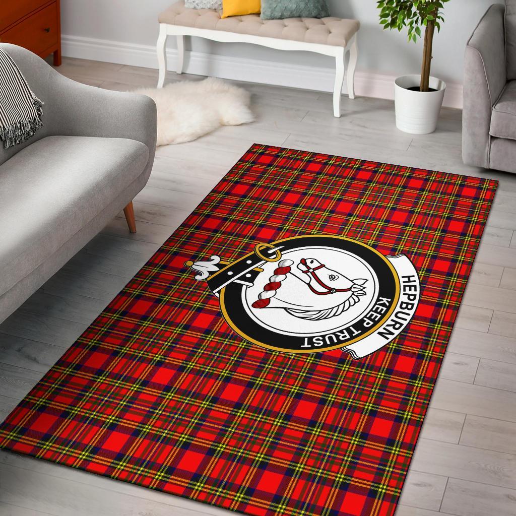 Hepburn Tartan Crest Area Rug