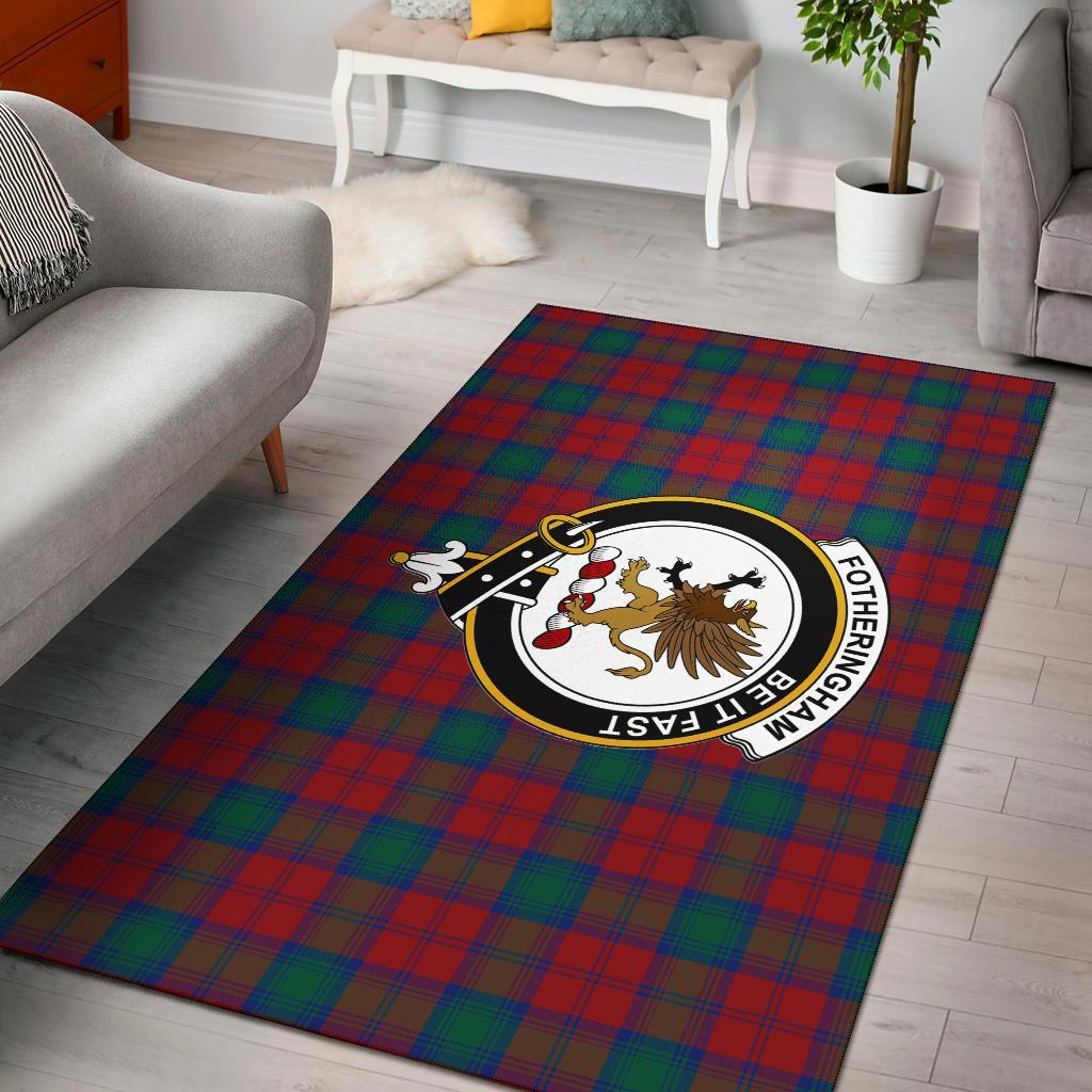 Fotheringham Tartan Crest Area Rug