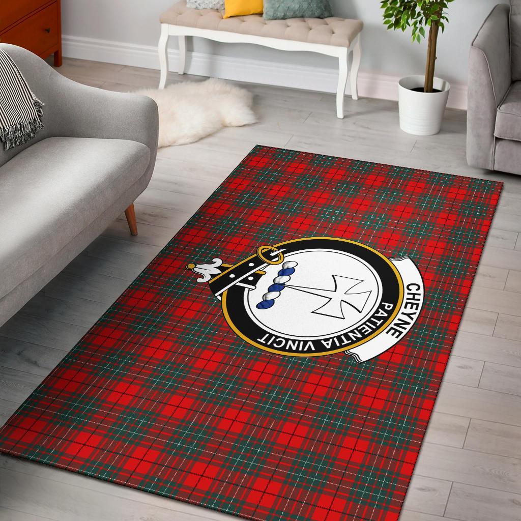 Cheyne Tartan Crest Area Rug