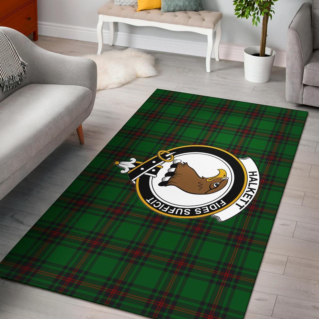 Halkett Tartan Crest Area Rug