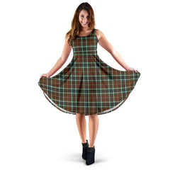 Thomson Hunting Modern Tartan Midi Dress