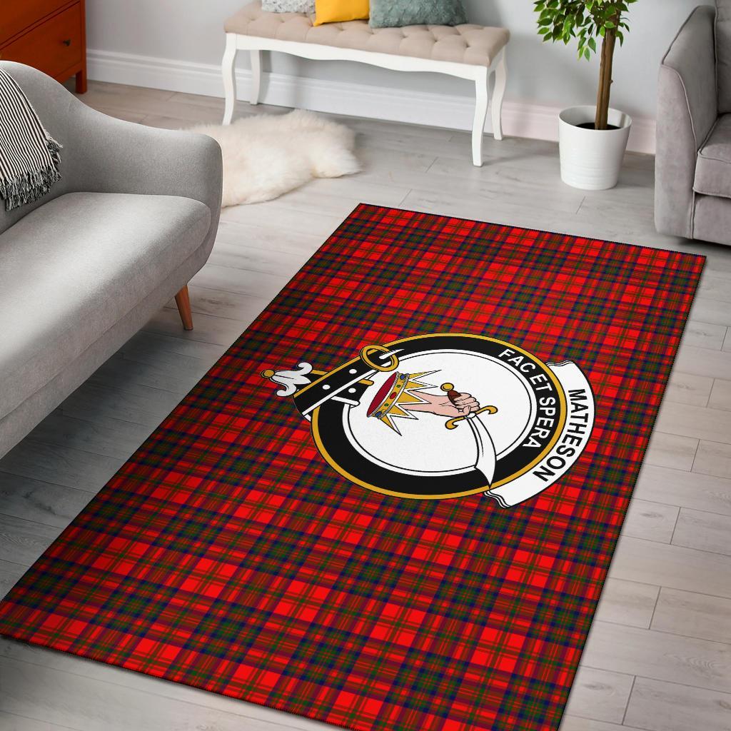 Matheson Tartan Crest Area Rug