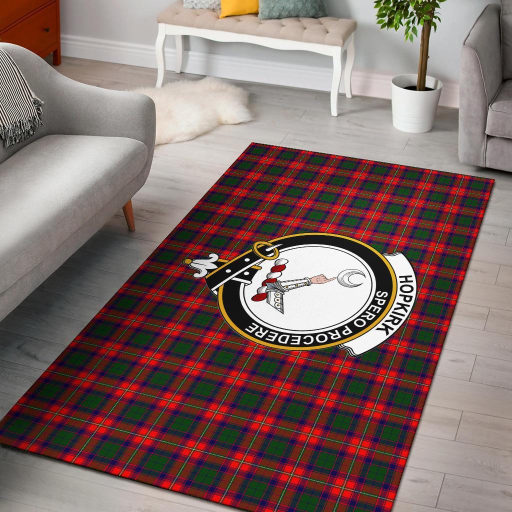 Hopkirk Tartan Crest Area Rug