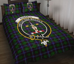 Russell Modern Tartan Crest Quilt Bed Set